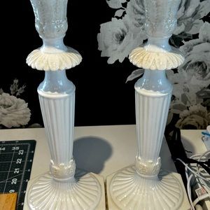 Lenox Butlers Pantry pattern candlestick holders